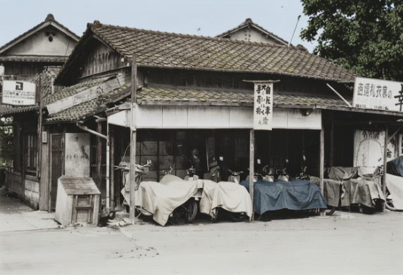 水前寺駅前の仮店舗