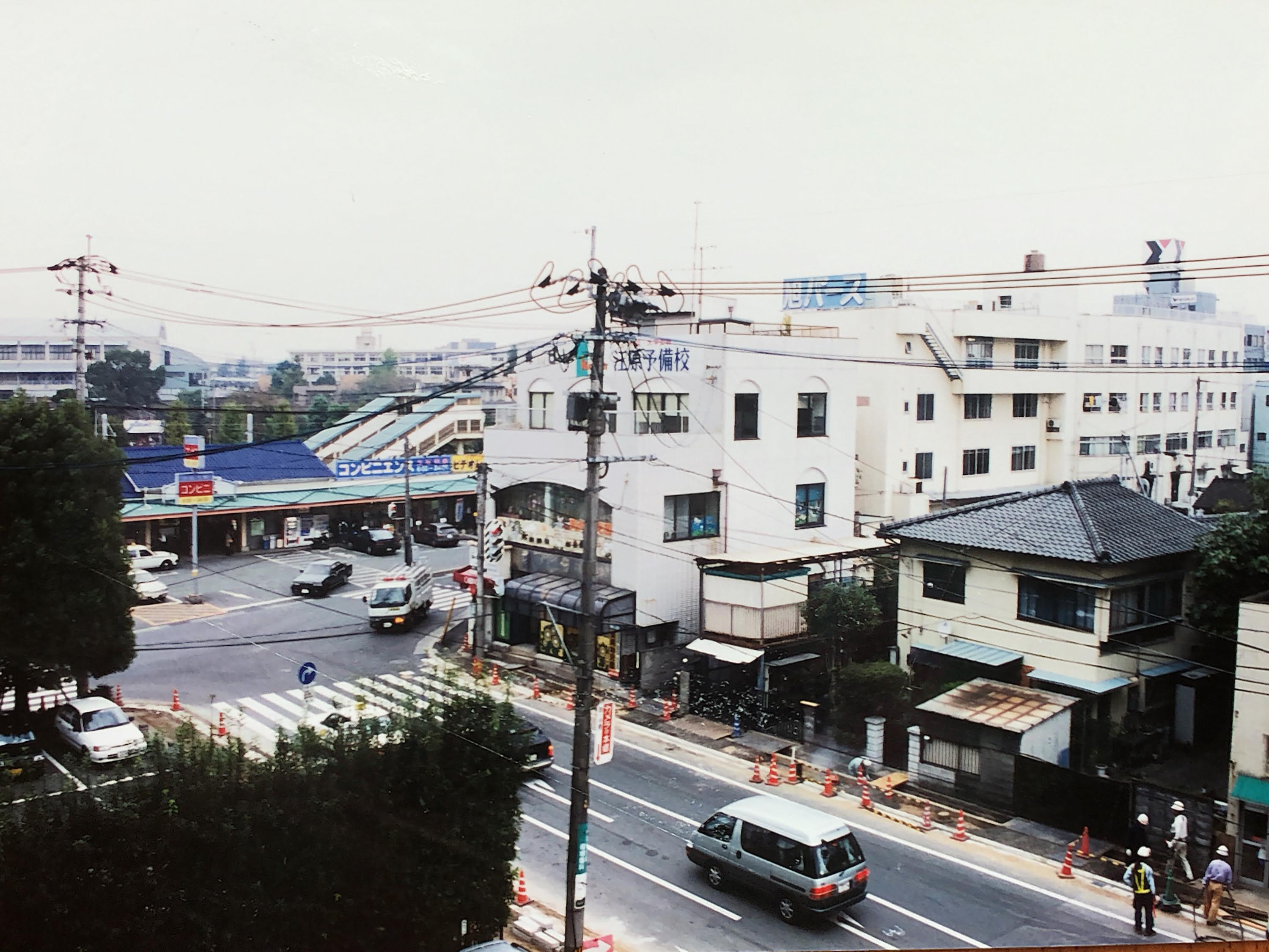 現在の水前寺駅周辺