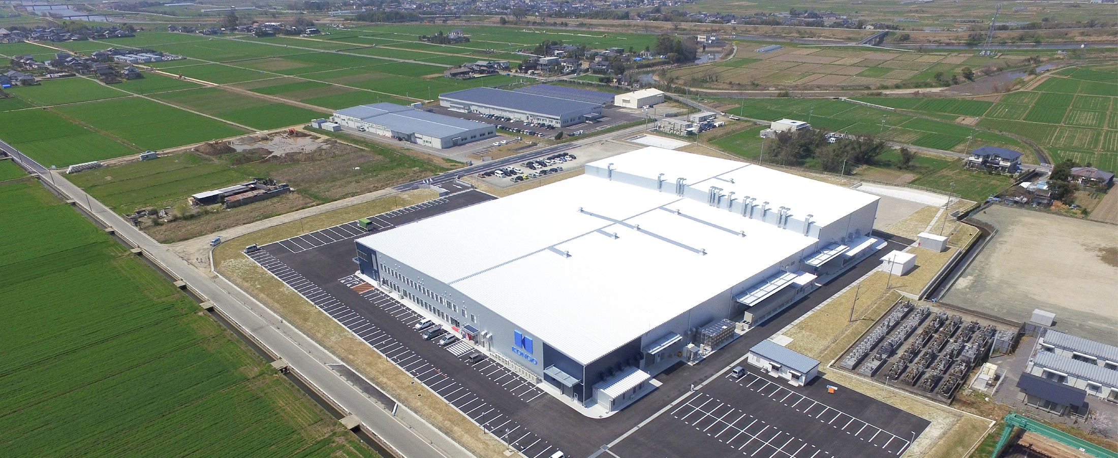 Aerial photo of Kashima Factory