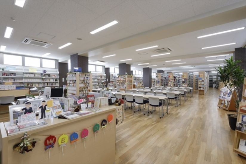 library shelf