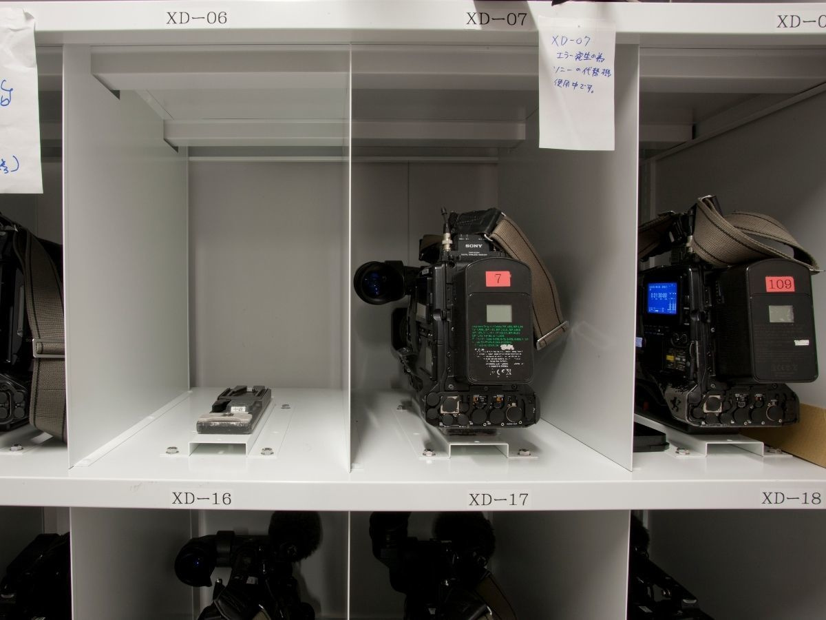 物品棚BLM(カメラ収納庫)固定仕切板付