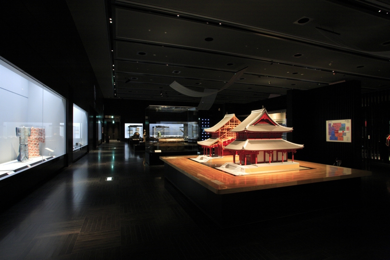 文化交流展示室 崇福寺(再現文化財)展示