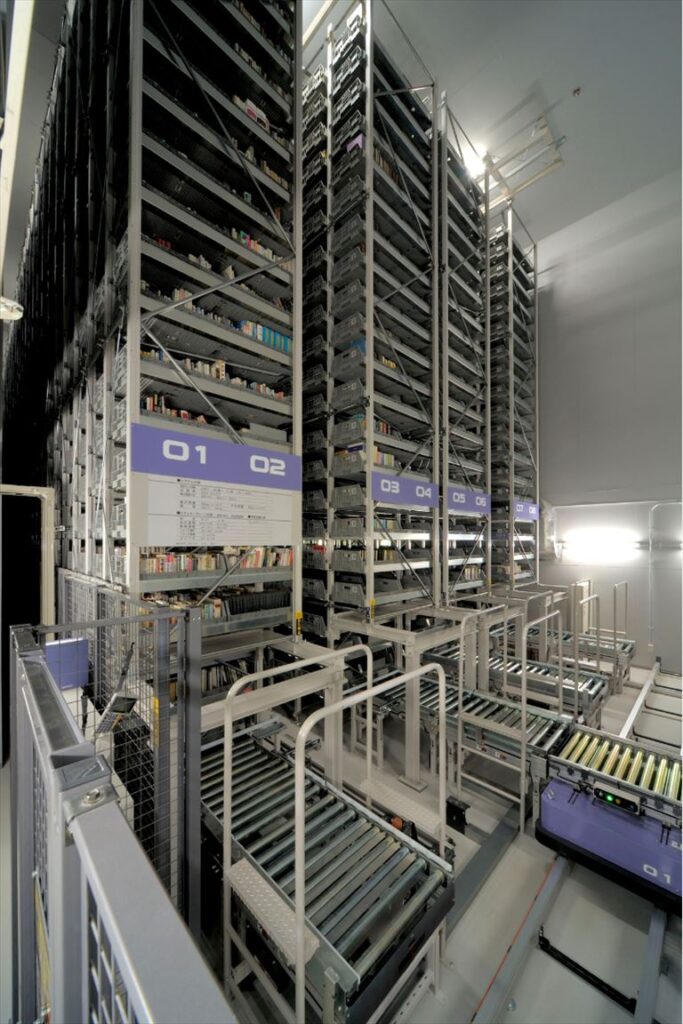 高崎市立中央図書館, 自動書庫(BOOK ROBO)