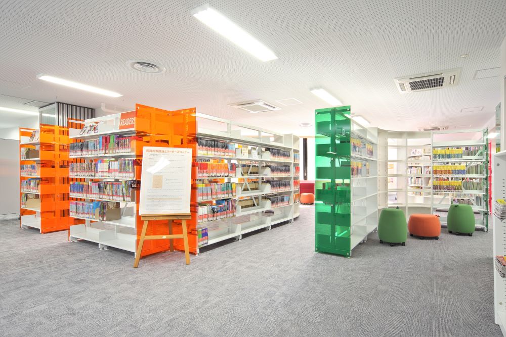 東北大学附属図書館本館,アクリルパネル書架LBA