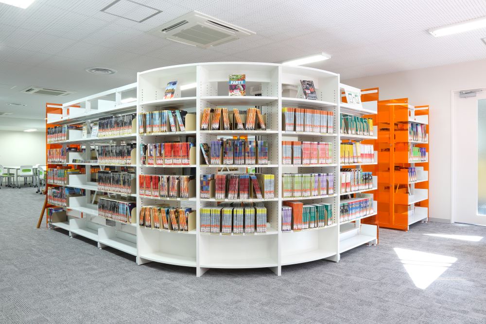 東北大学附属図書館本館,アクリルパネル書架LBA,傾斜スライド棚