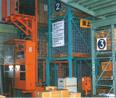 省人化を図る自動倉庫システム