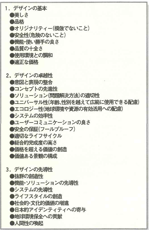 Gマークの審査基準