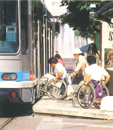 写真1：グルノーブルのトラム