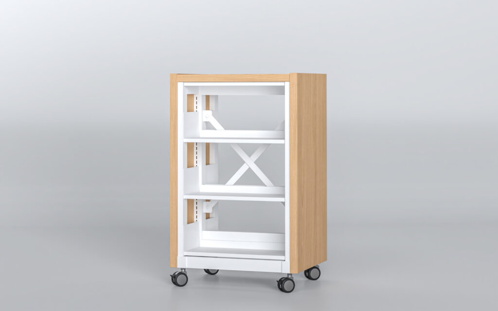 キャスター付き書架、キャスター付きライブラ