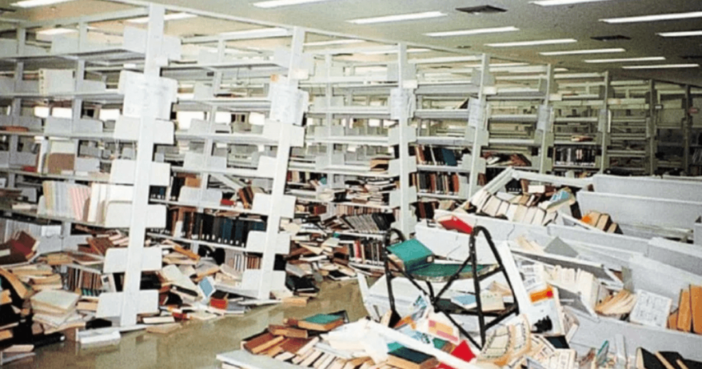 1995年 兵庫県南部地震時の被害の様子