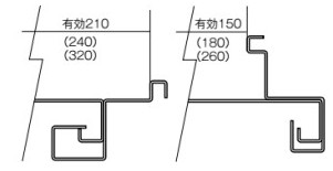 背受、回転式
