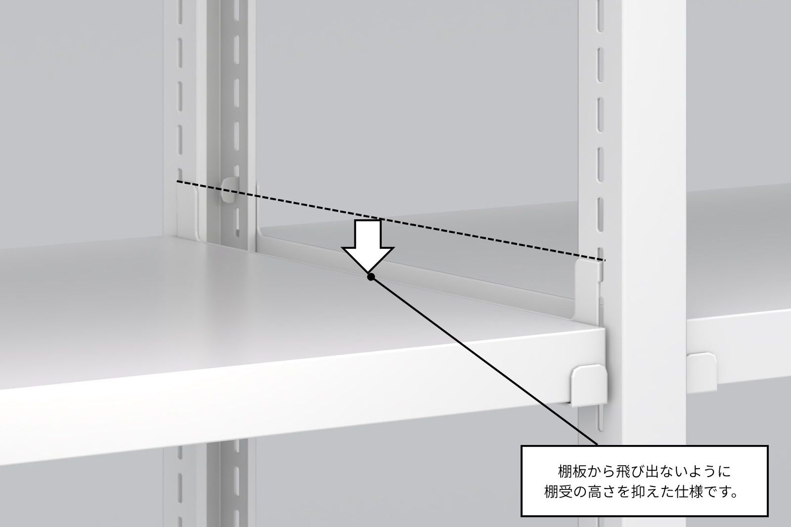 BL、棚板フラット仕様